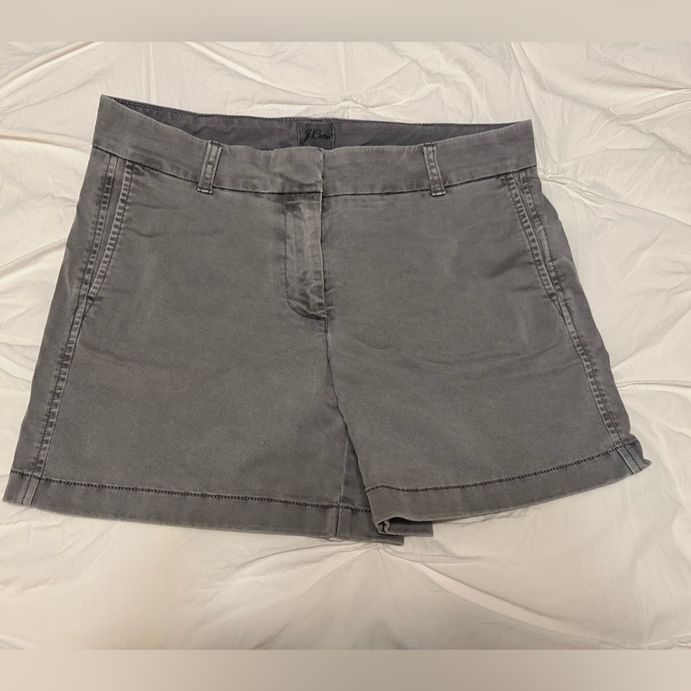 Like New Storm Grey Twill Shorts, J.Crew, Size 6